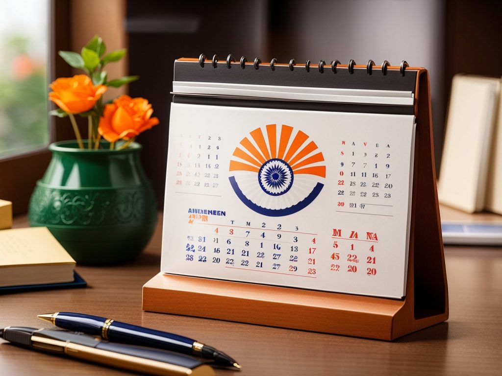 Independence Day gift ideas - Desk calendar