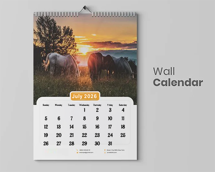 Bulk Custom Calendar Printing 2026