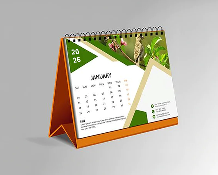Company Calendar Printing 2026