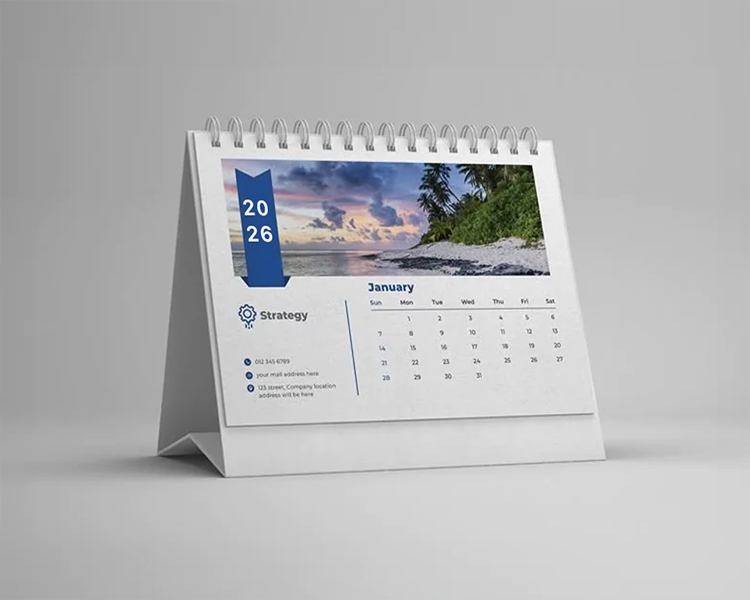 Custom Wall Calendar Printing 2026