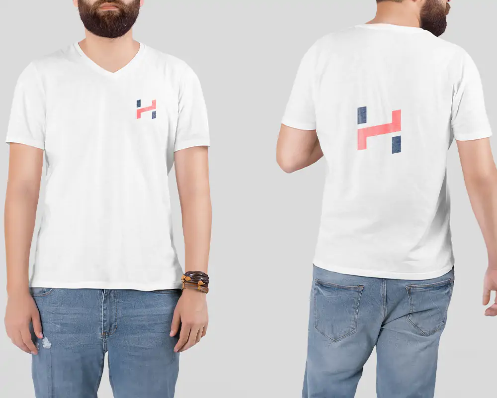 Logo T-shirt printing