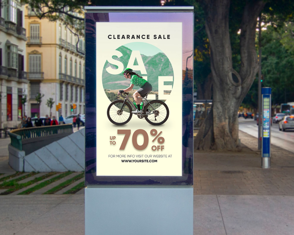 outdoor wall graphics