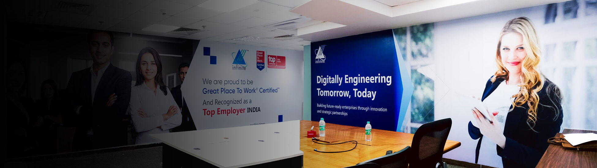 Indoor wall graphics