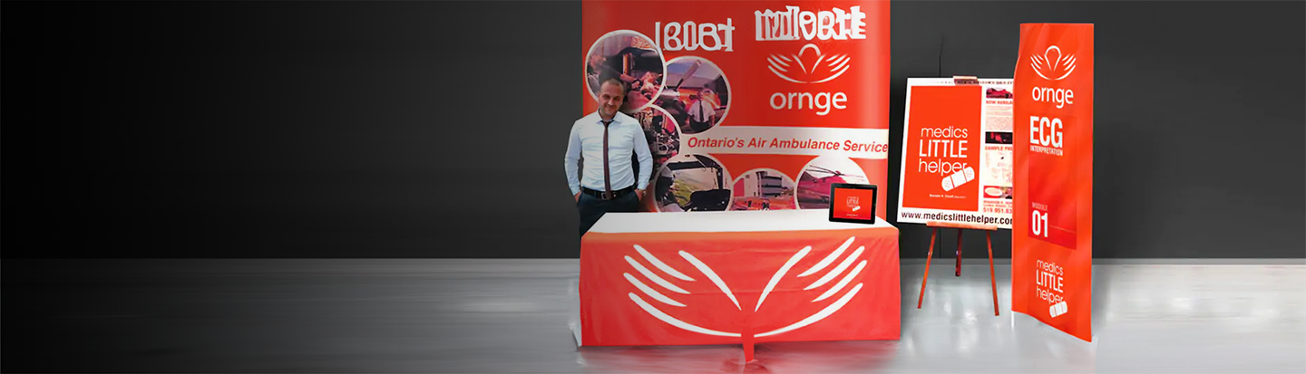 Trade show banners