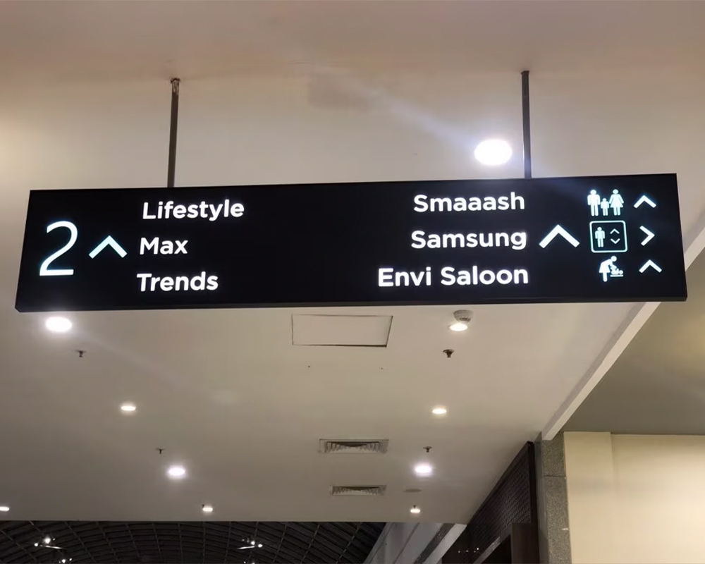 wayfinding signages