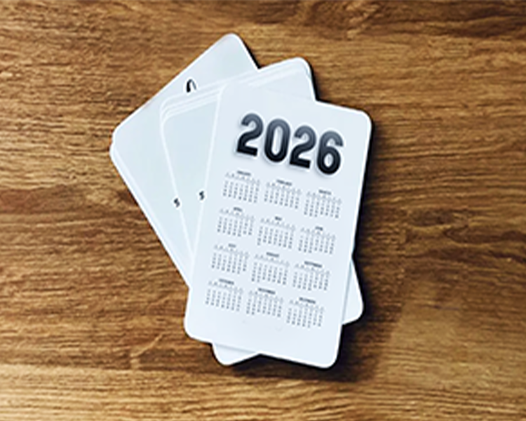 Pocket Size Calendar 2026