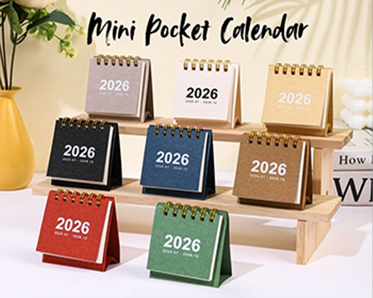 Pocket Size Calendar Printing