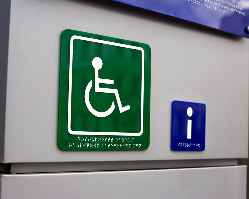 Custom Braille Signs