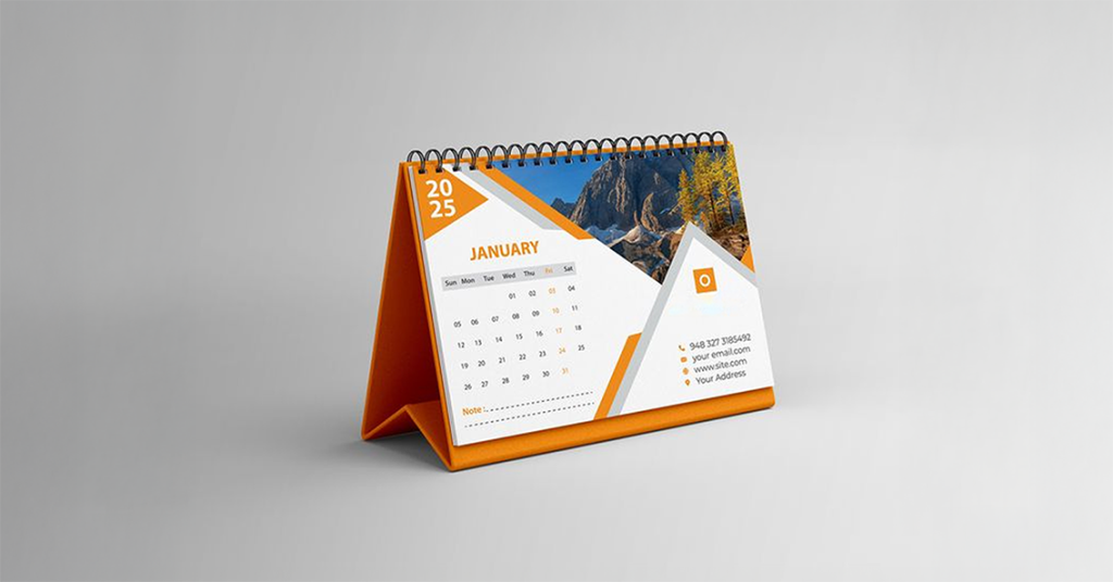 Desk Calendar 2025