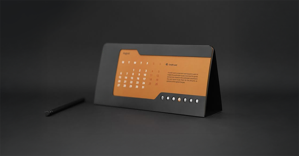 Office Desk Calendar