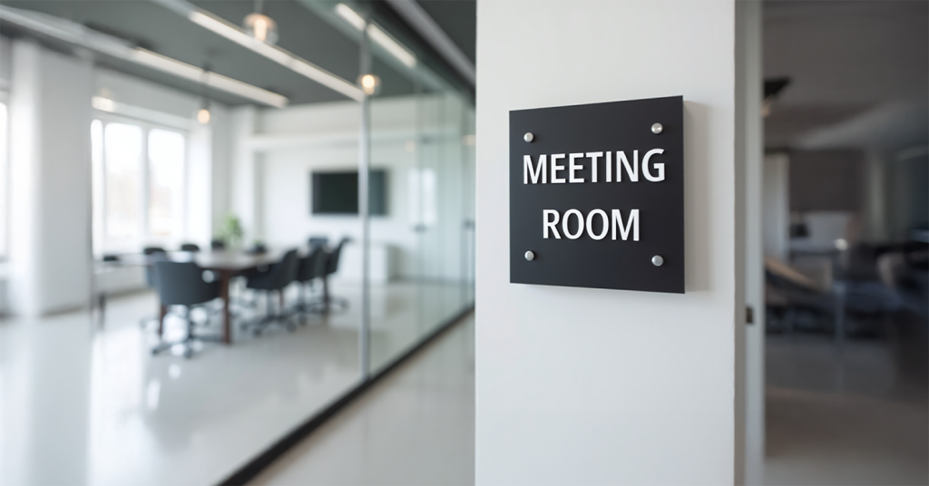 Office Door Sign Board
