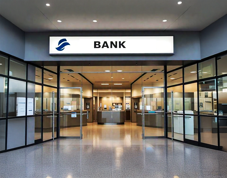 Bank Sign Board