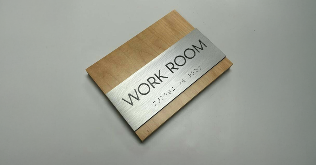Braille Sign