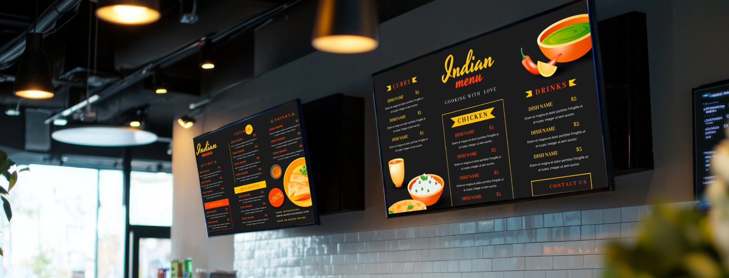 Digital Menu Board