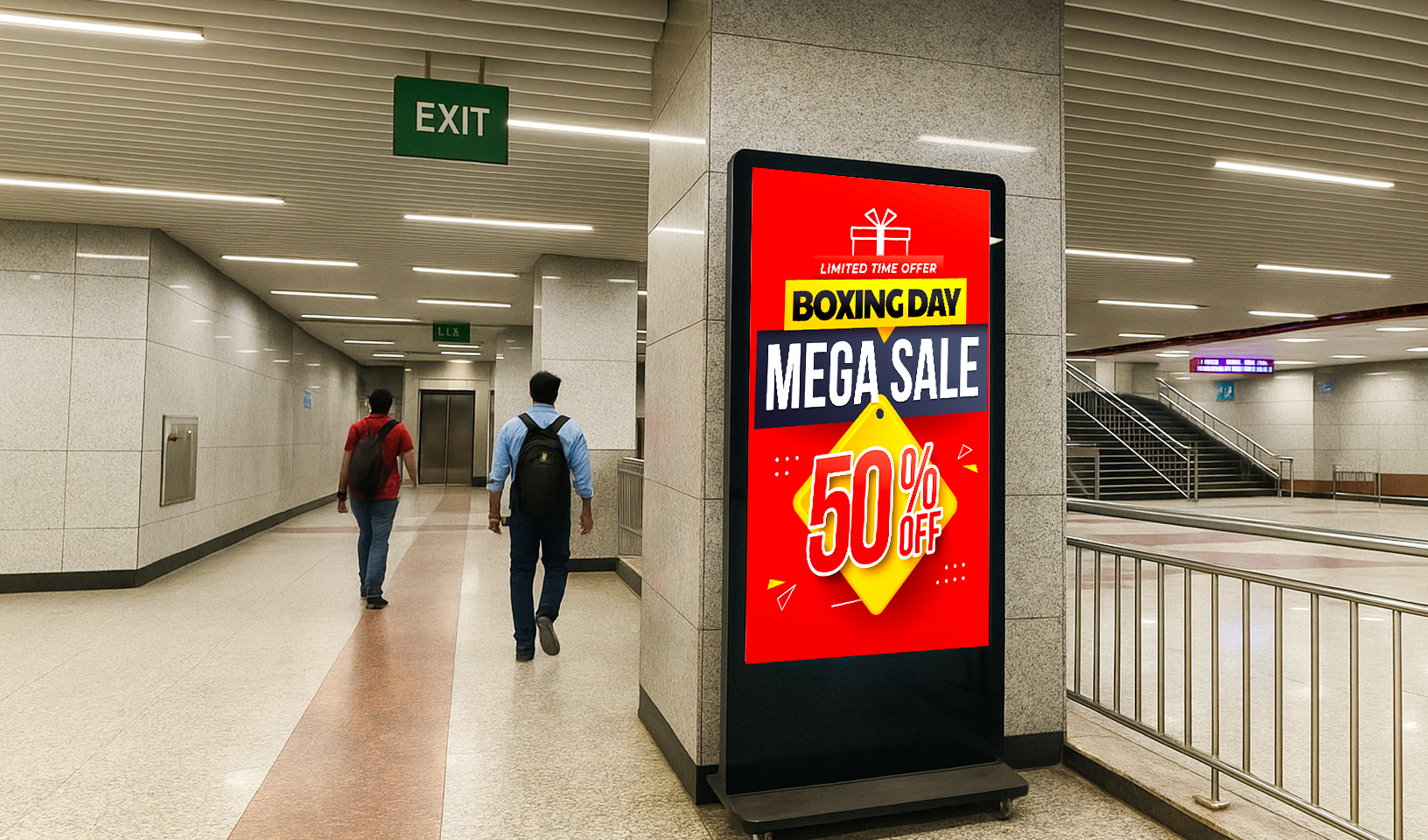 Metro Digital Display
