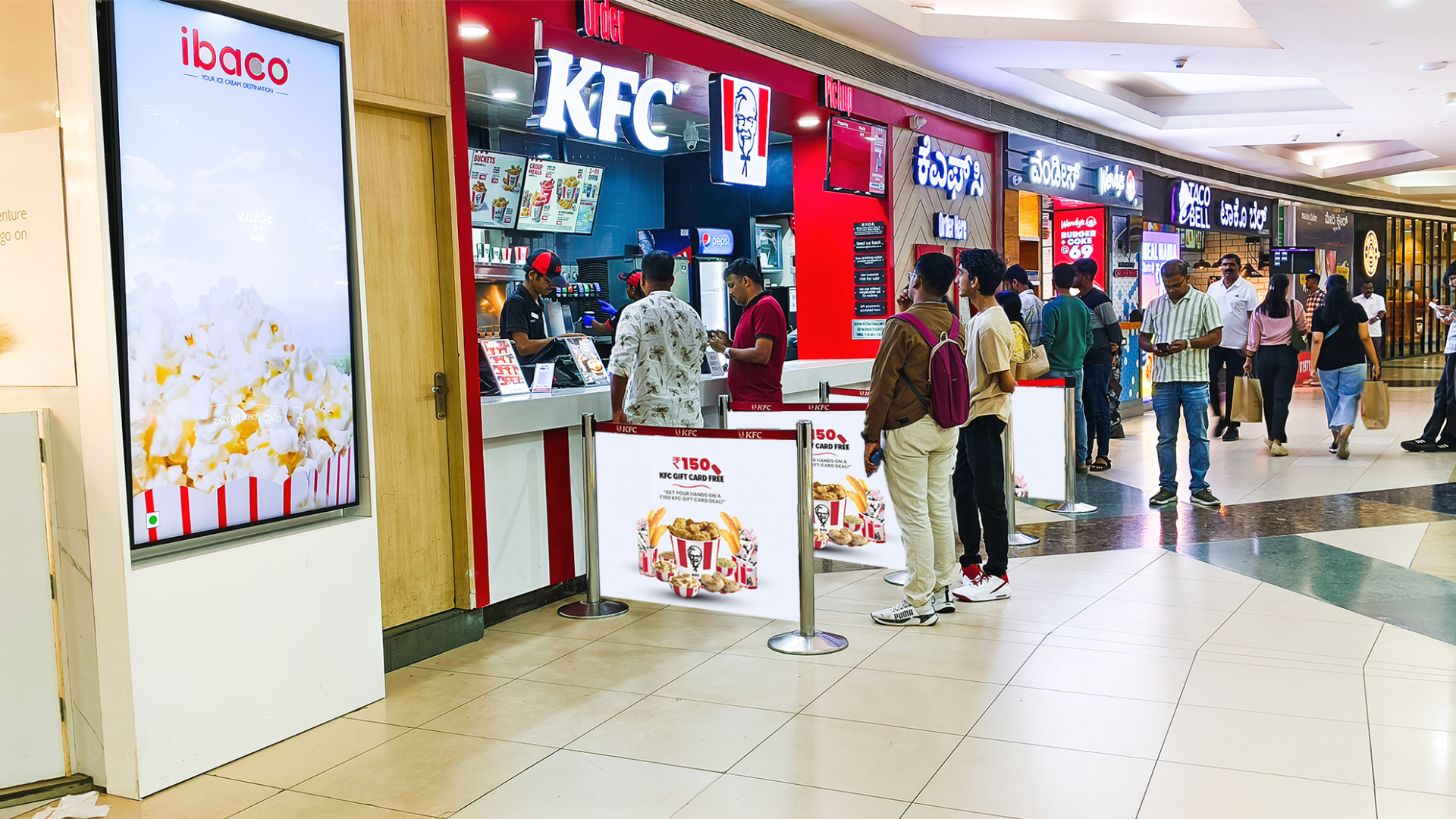 Shopping Malls Queue Manager