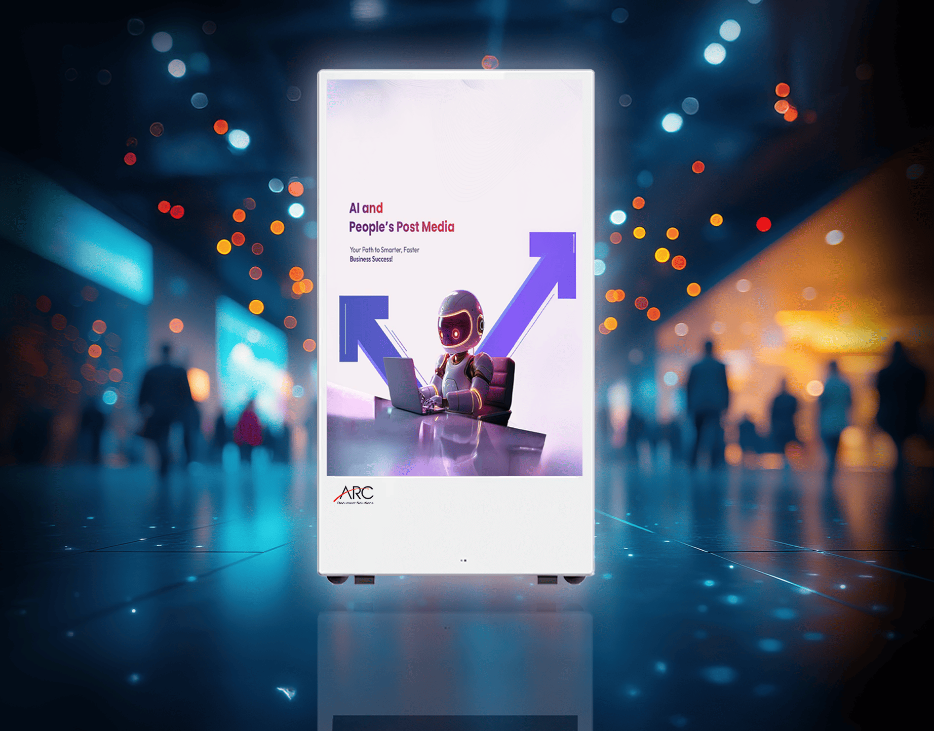 Back-to-Back Digital Displays