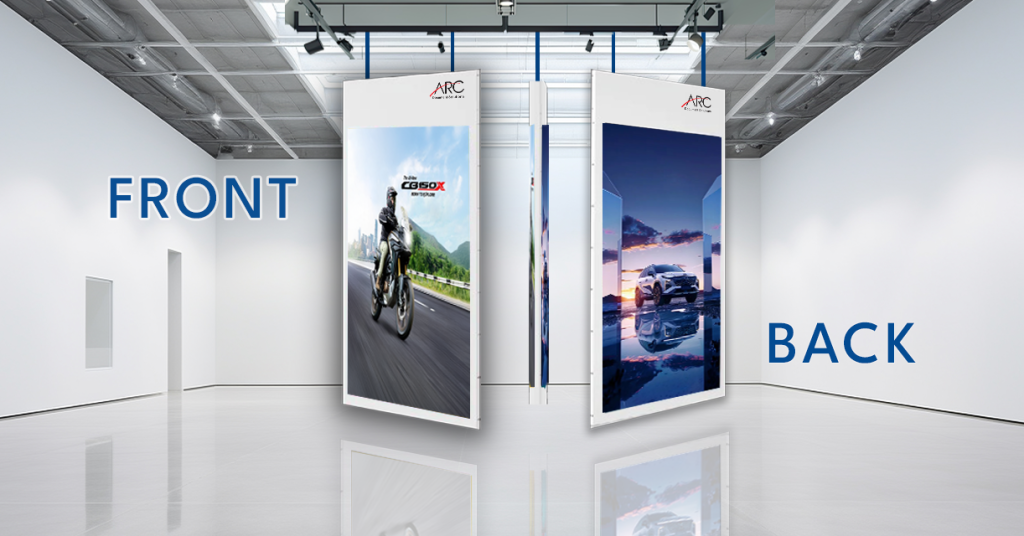 Double Sided Digital Display