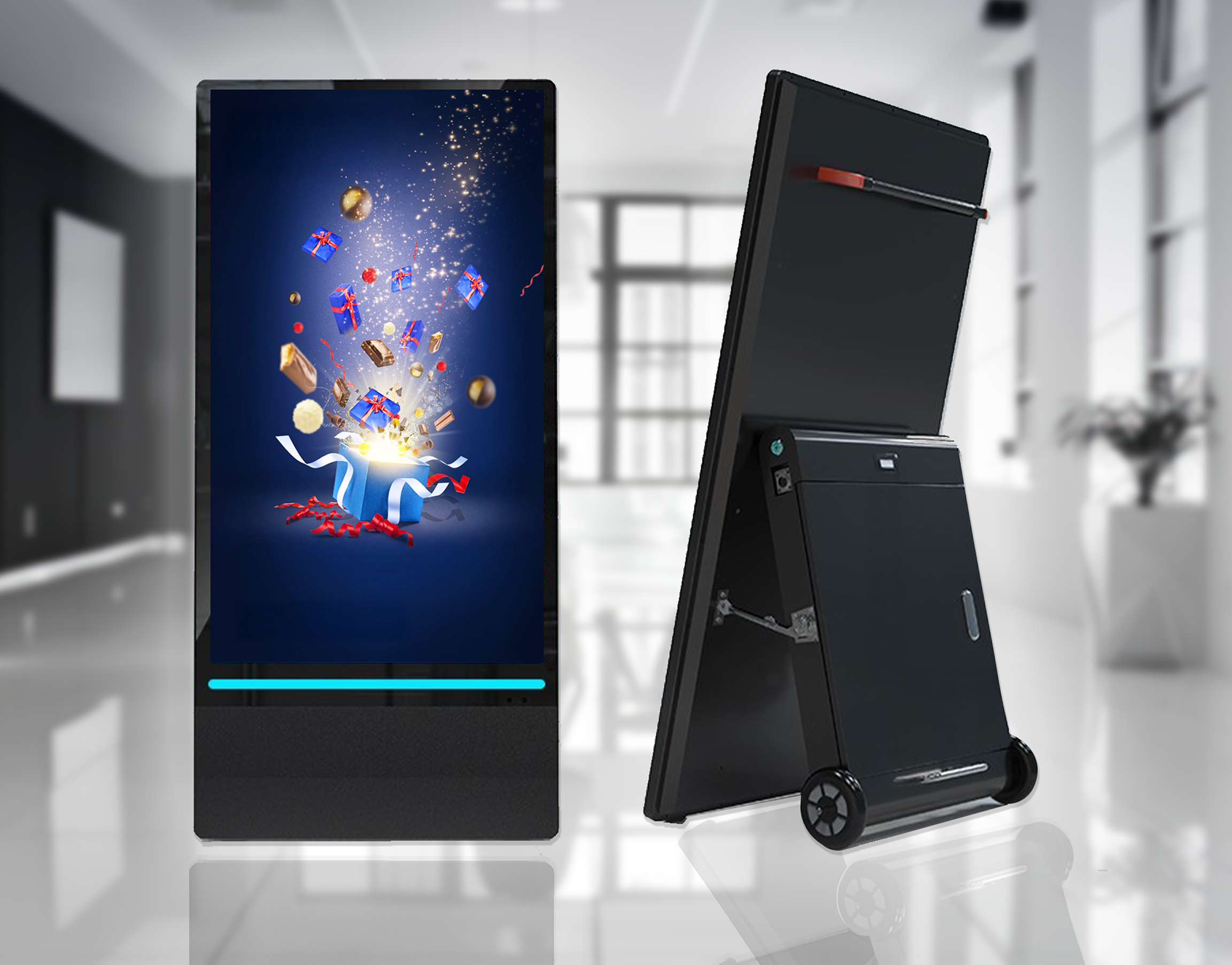 Movable Digital Display