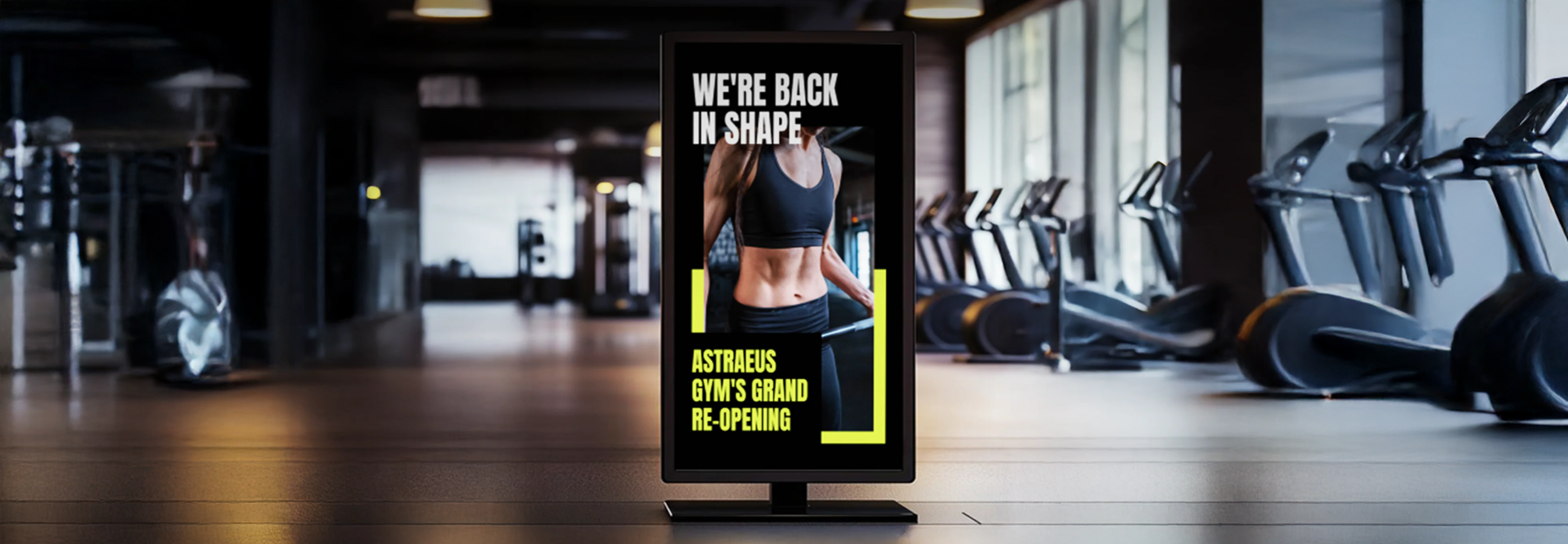 Movable Display Signage