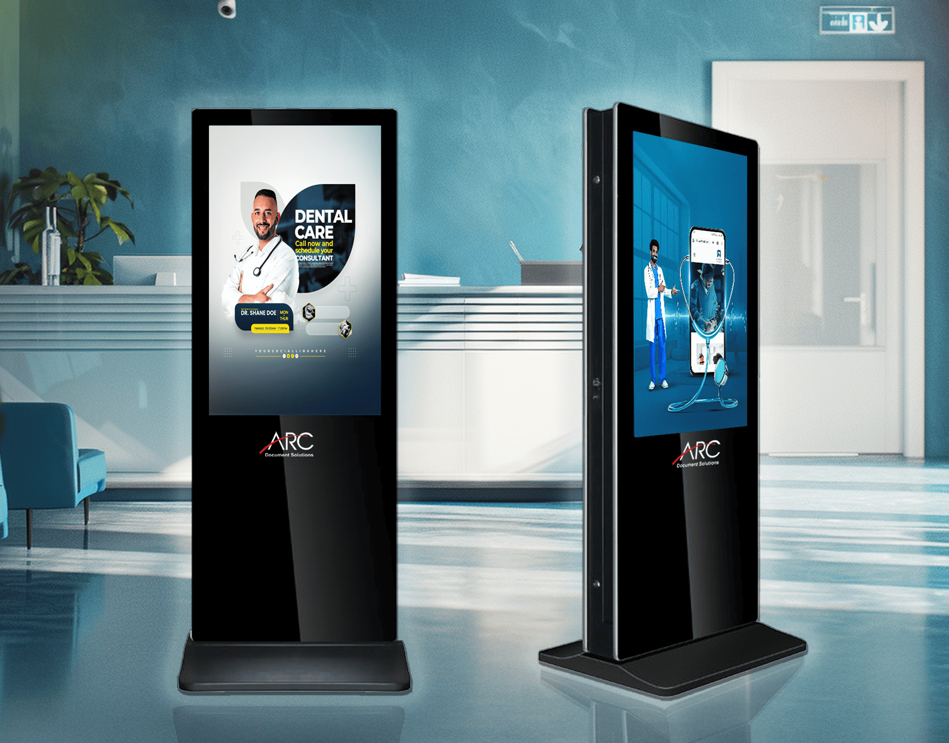 Outdoor Freestanding Display