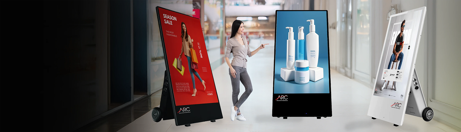 Portable Digital Display Signage
