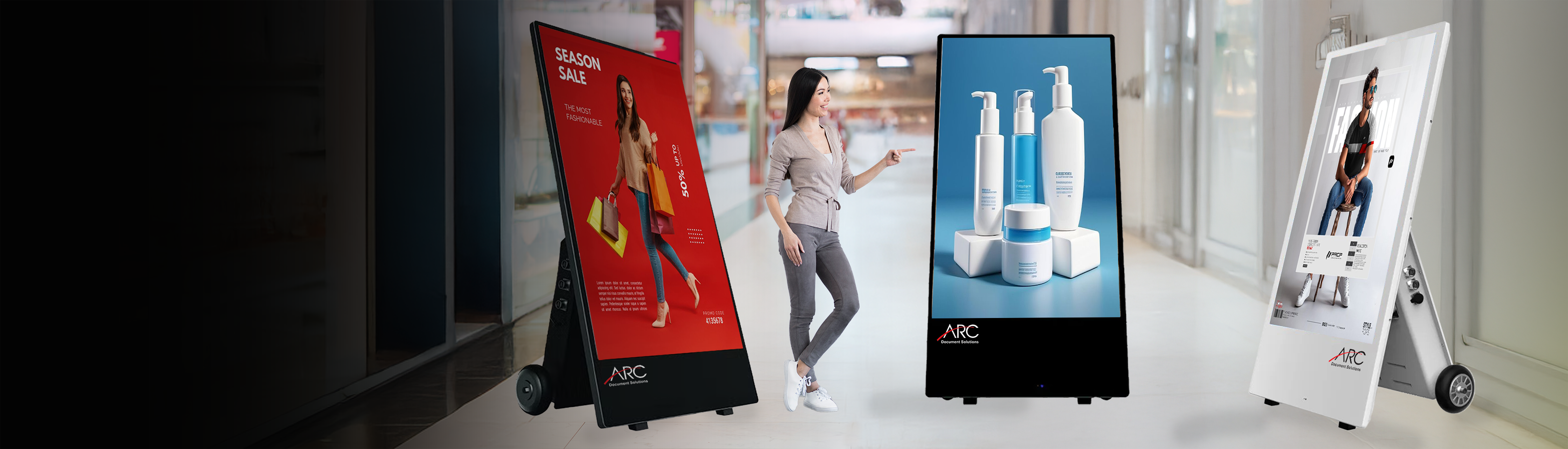 Portable Digital Display Signage