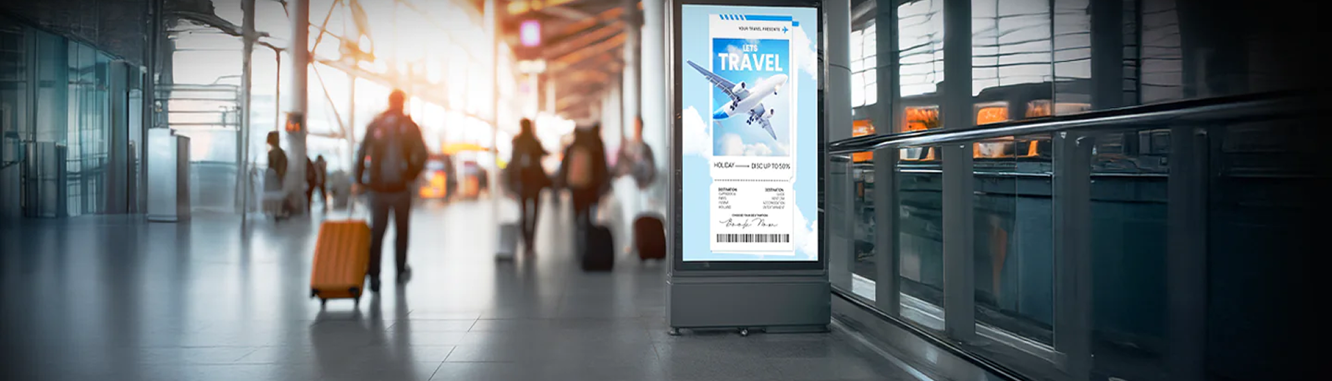 Digital Signage Airports