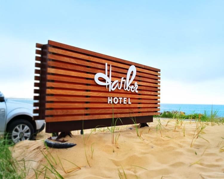 Outdoor Wooden Signs