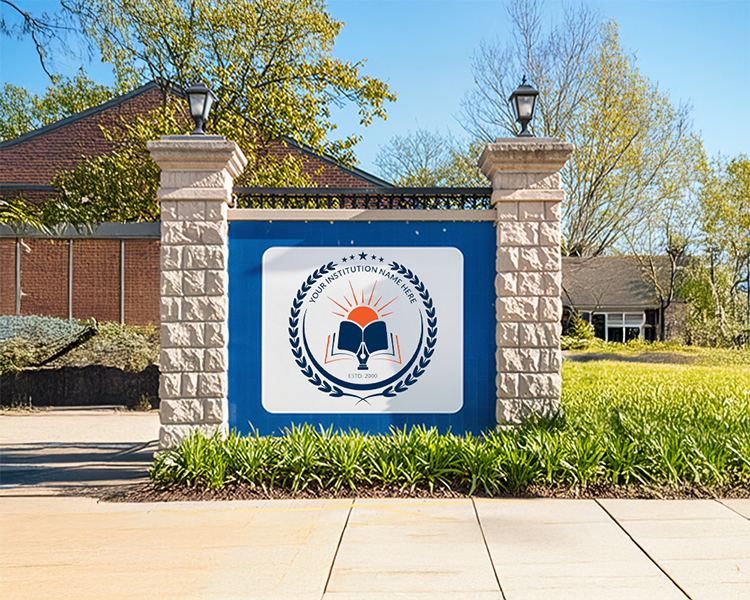 School Name Board