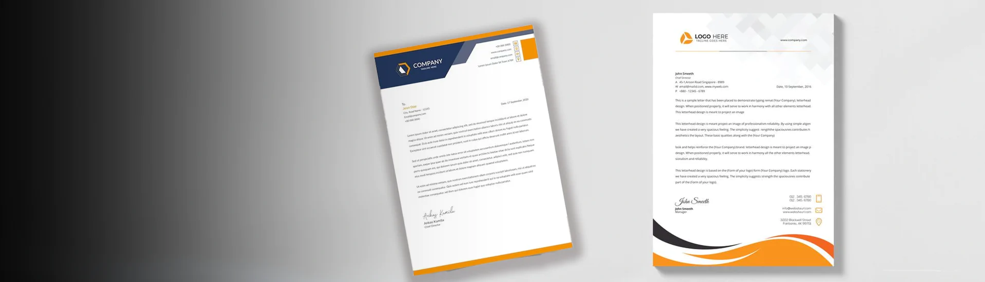 Business Letter Head Printing