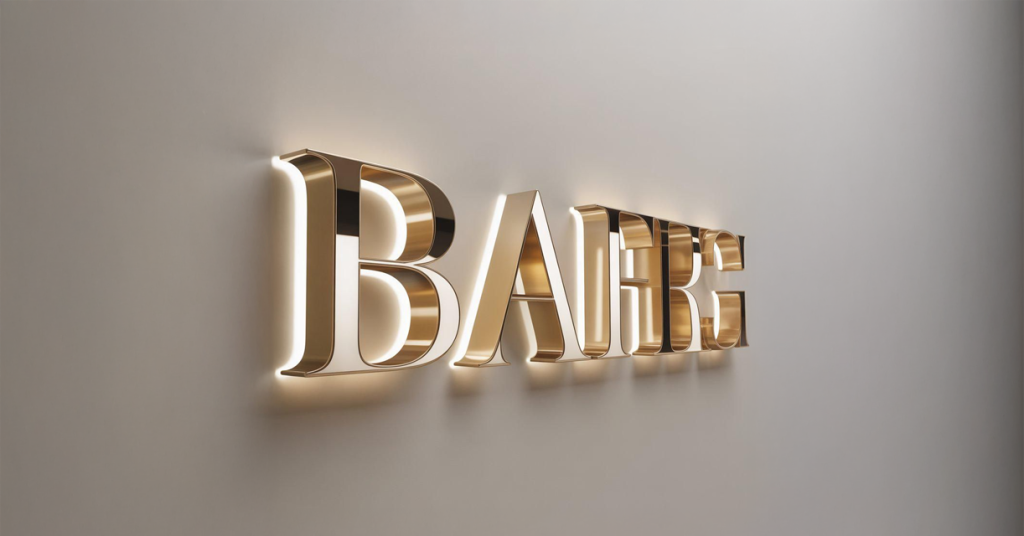 Acrylic Sign Board design