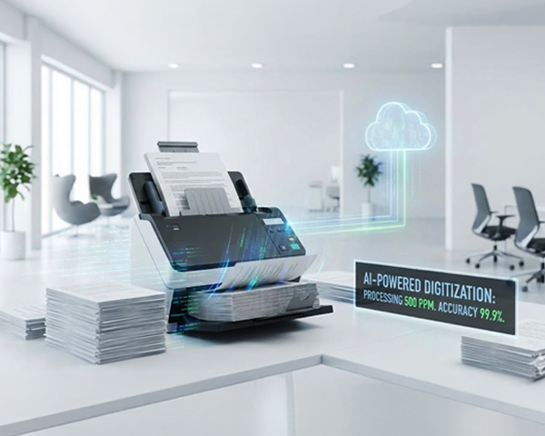 High Volume AI Scanning Digitization