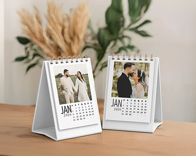 Custom Calendar Desk 2026