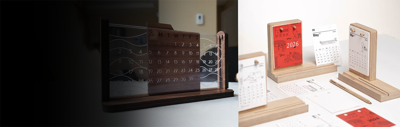 Custom Desk Calendar