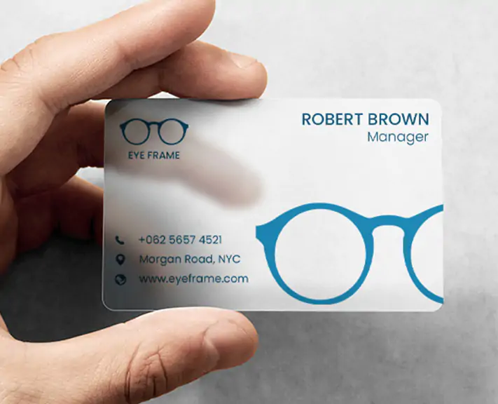 Glossy Visiting card Bangalore