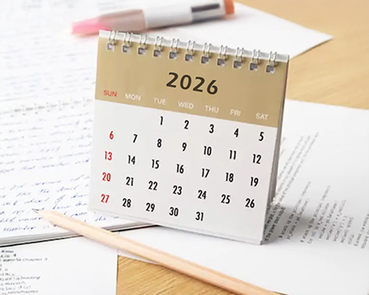 2026 Calendar Printing Bangalore