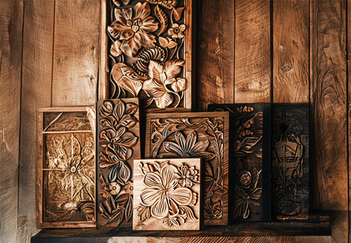 CNC Wood Carving Models Bangalore