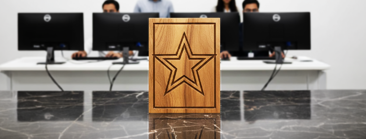 CNC Wood Carvings Trophies