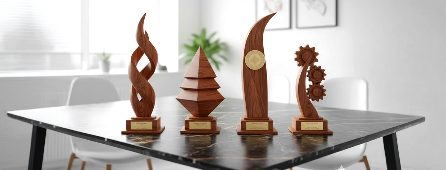 CNC Wooden Trophies