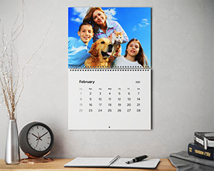 Custom Photo Calendar Printing