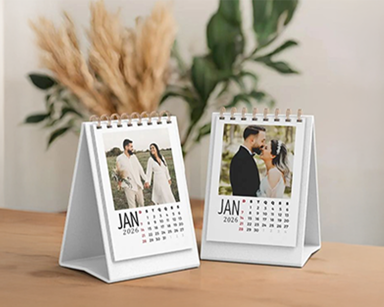 Custom Photo Desk Calendars