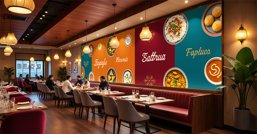 Custom Restaurant Wall Graphics