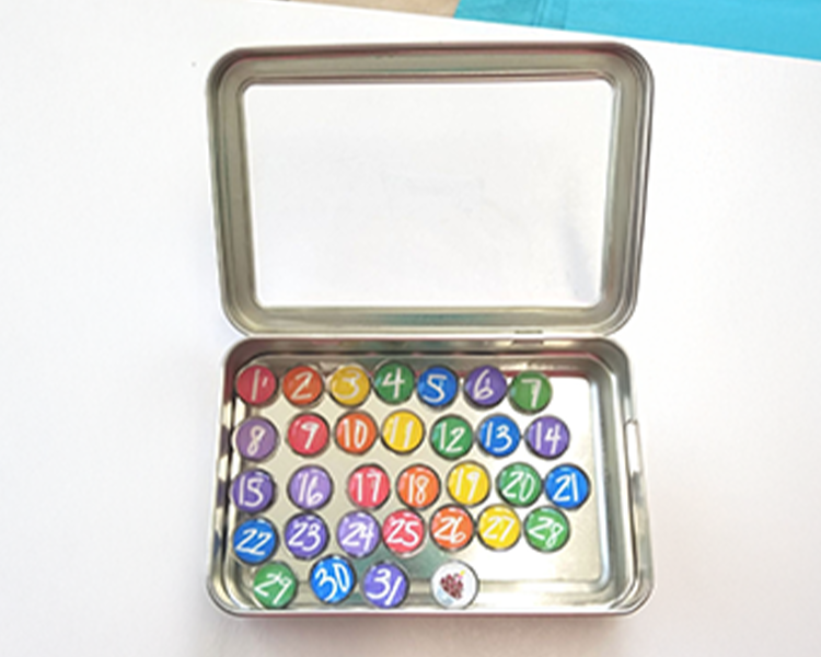 Magnetic Calendar Printing