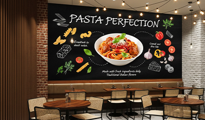 Restaurant Wall Graphics