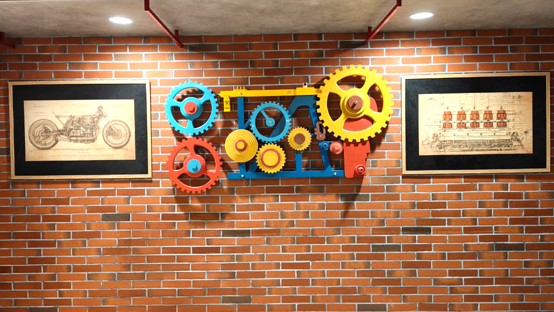 Artifacts and 3D Wall Branding For Walmart in Bangalore