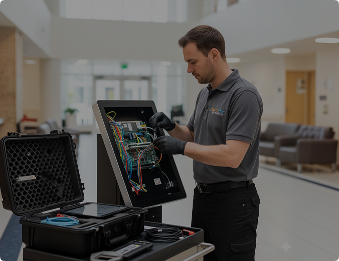 Hospital queue management system demo