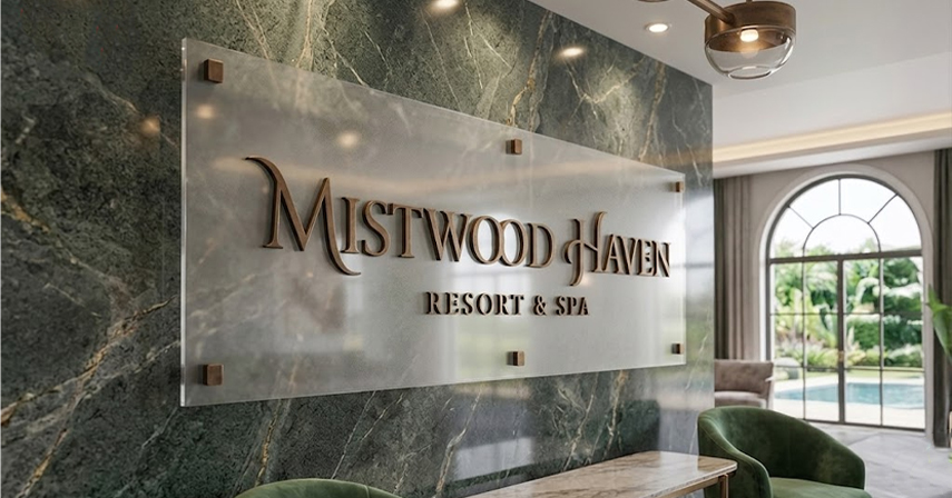 Acrylic Sign Board Design