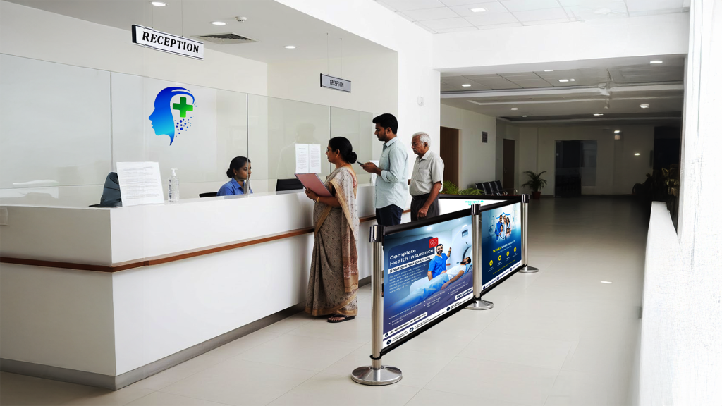 Queue Management in Hospital