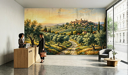 Hotel Wall Murals